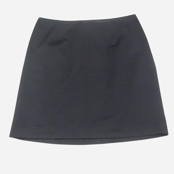 I.N.C. black polyester mini skirt size 75% Polyester 23% Rayon 2% - Picture 1 of 3